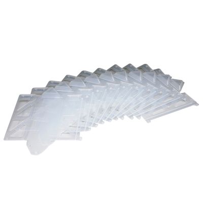 Replacement Demi-diamond® Clear Plastic Station (50 Per Box)