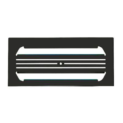 Discretion Cover Black - Retro fit Mantis 1X2 Black